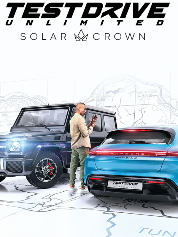 GameCover-TTDV TEST DRIVE UNLIMITED SOLAR CROWN - ALUGUEL