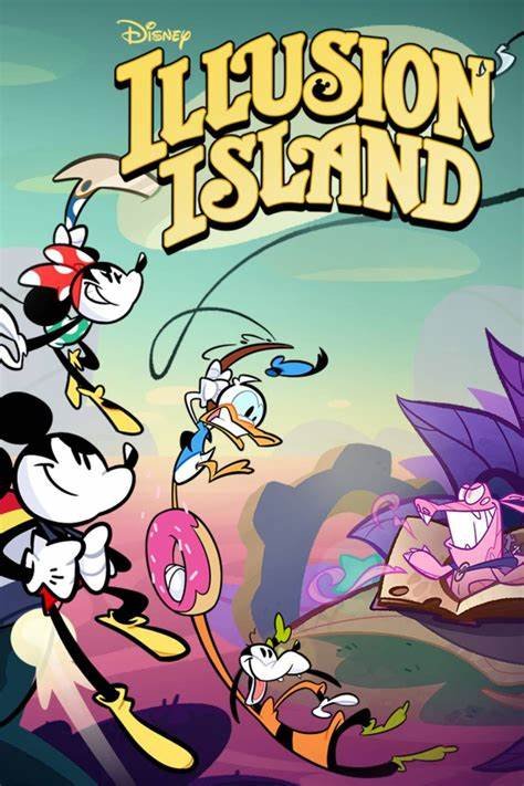 A ILHA DA ILUSÃO DISNEY COM MICKEY E SEUS AMIGOS