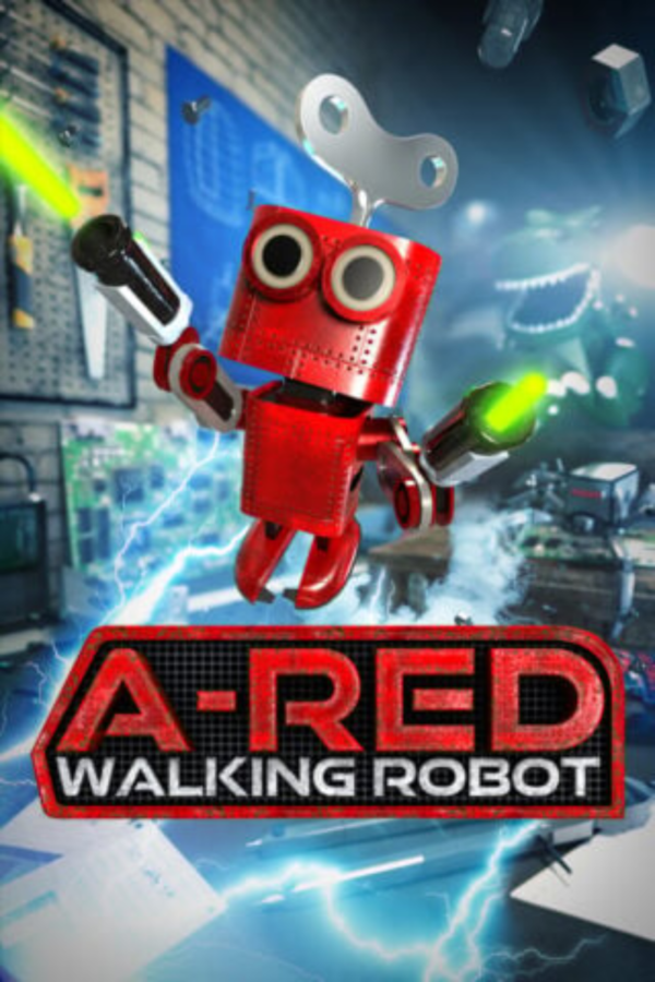 A-RED WALKING ROBOT